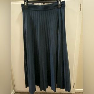 Zara pleated midi skirt